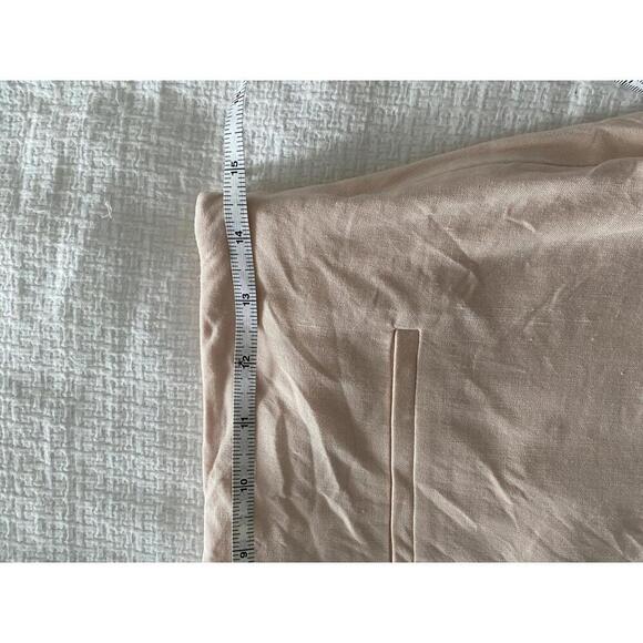 Veronica Beard romantic girlhoodcore pink linen skirt skort size 8 - Picture 7 of 8